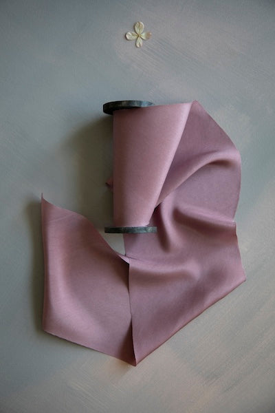 Mauve Silk Ribbon