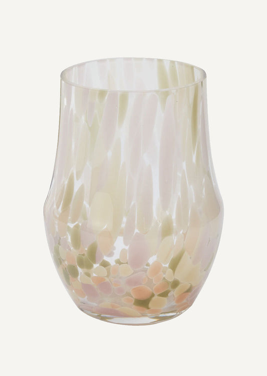 Meadow Speckle Glass Vase