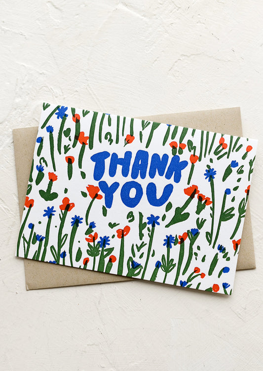 Meadow Thank You Card
