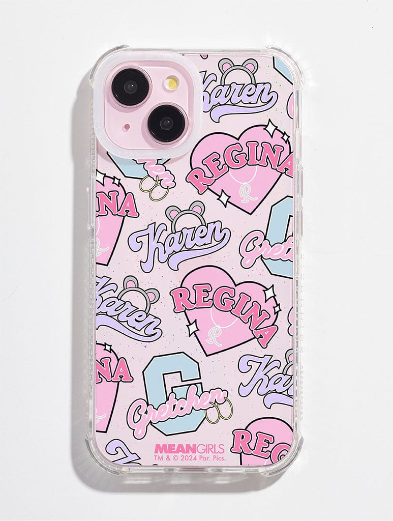Mean Girls x Skinnydip Name Repeat Shock iPhone Case