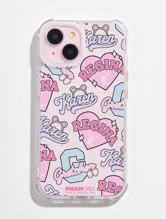 Mean Girls x Skinnydip Name Repeat Shock iPhone Case