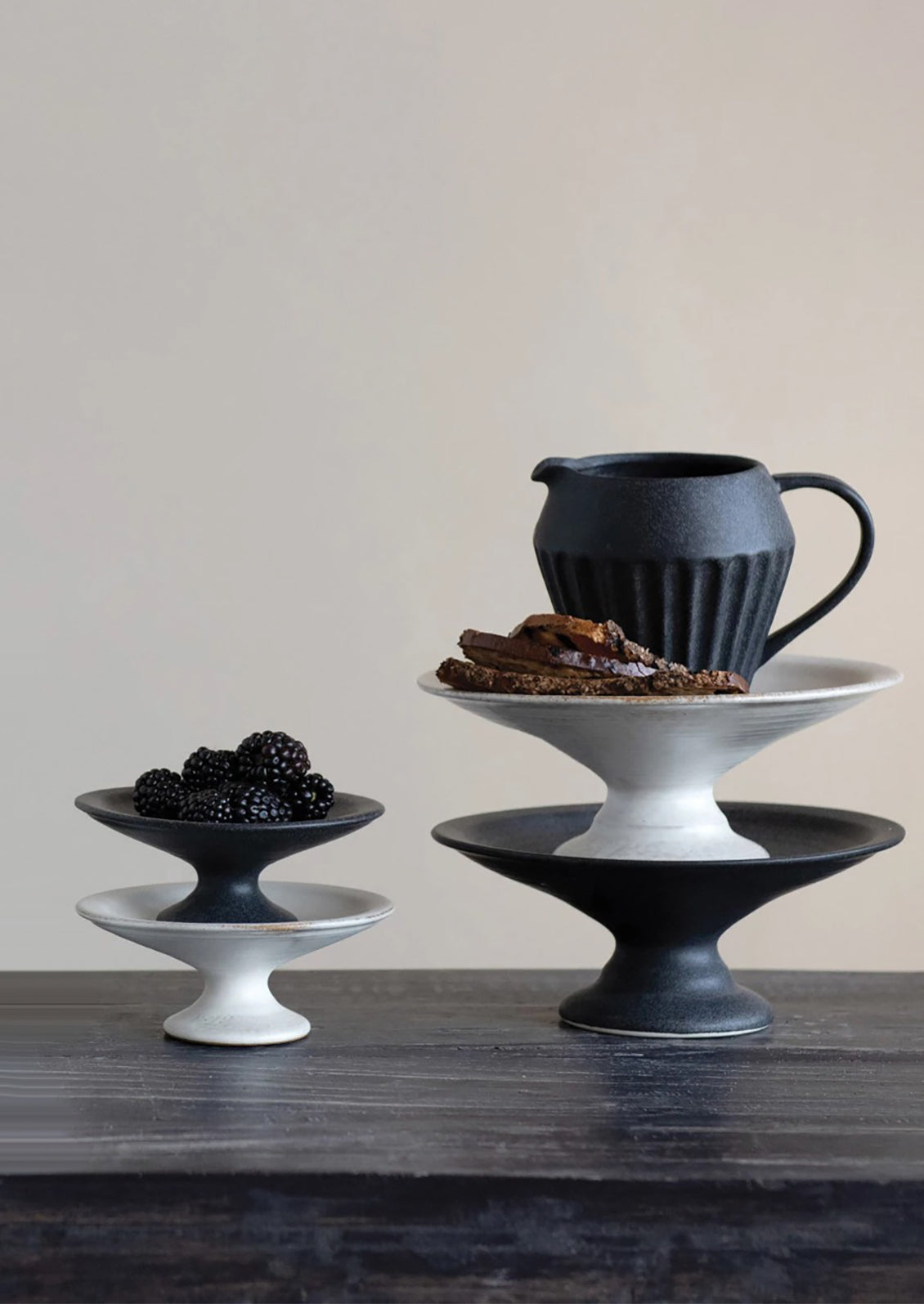 Mecca Stoneware Pedestal
