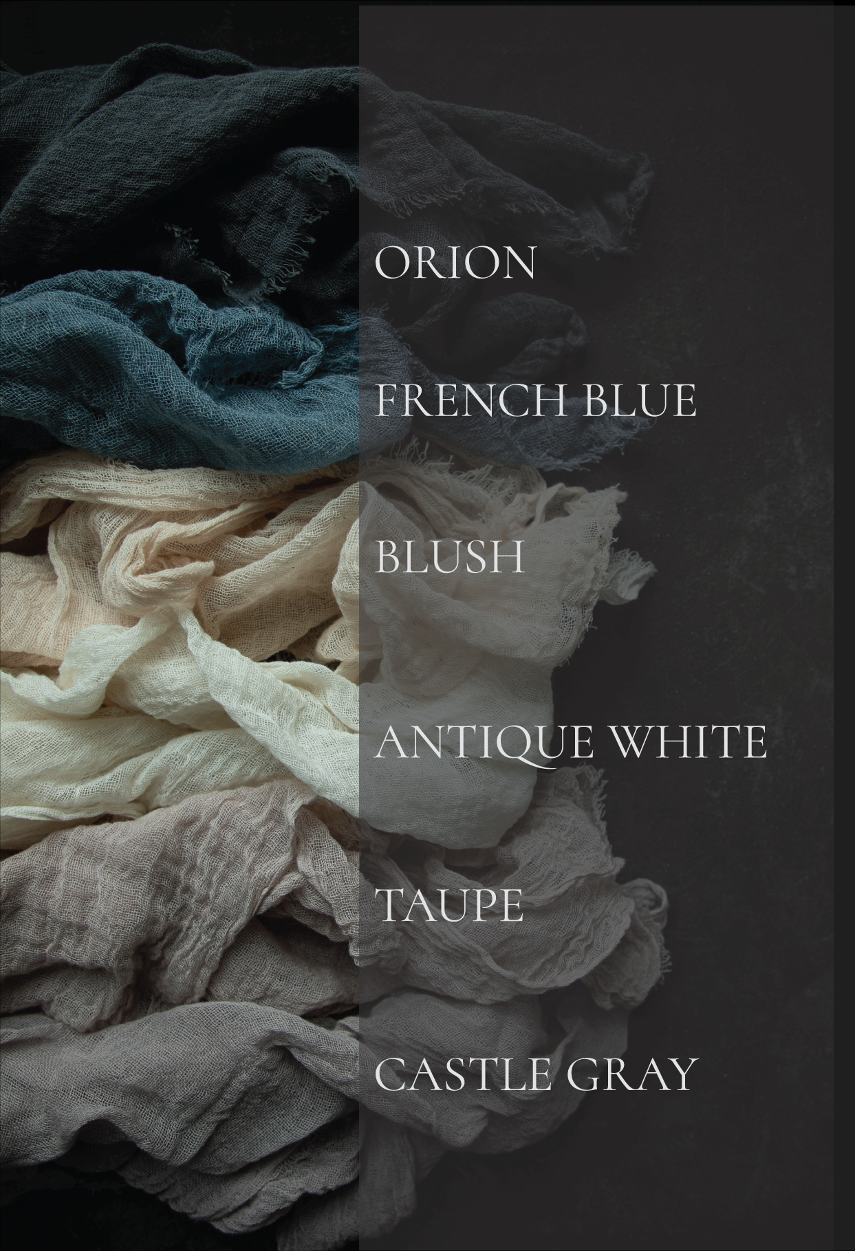 Styling Textiles {Medium Weave} Collection