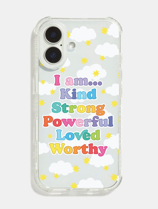Meg Garrod x Skinnydip Daily Affirmations Shock iPhone Case