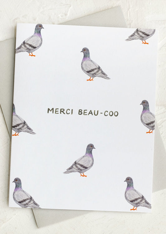 Merci Beau-Coo Card