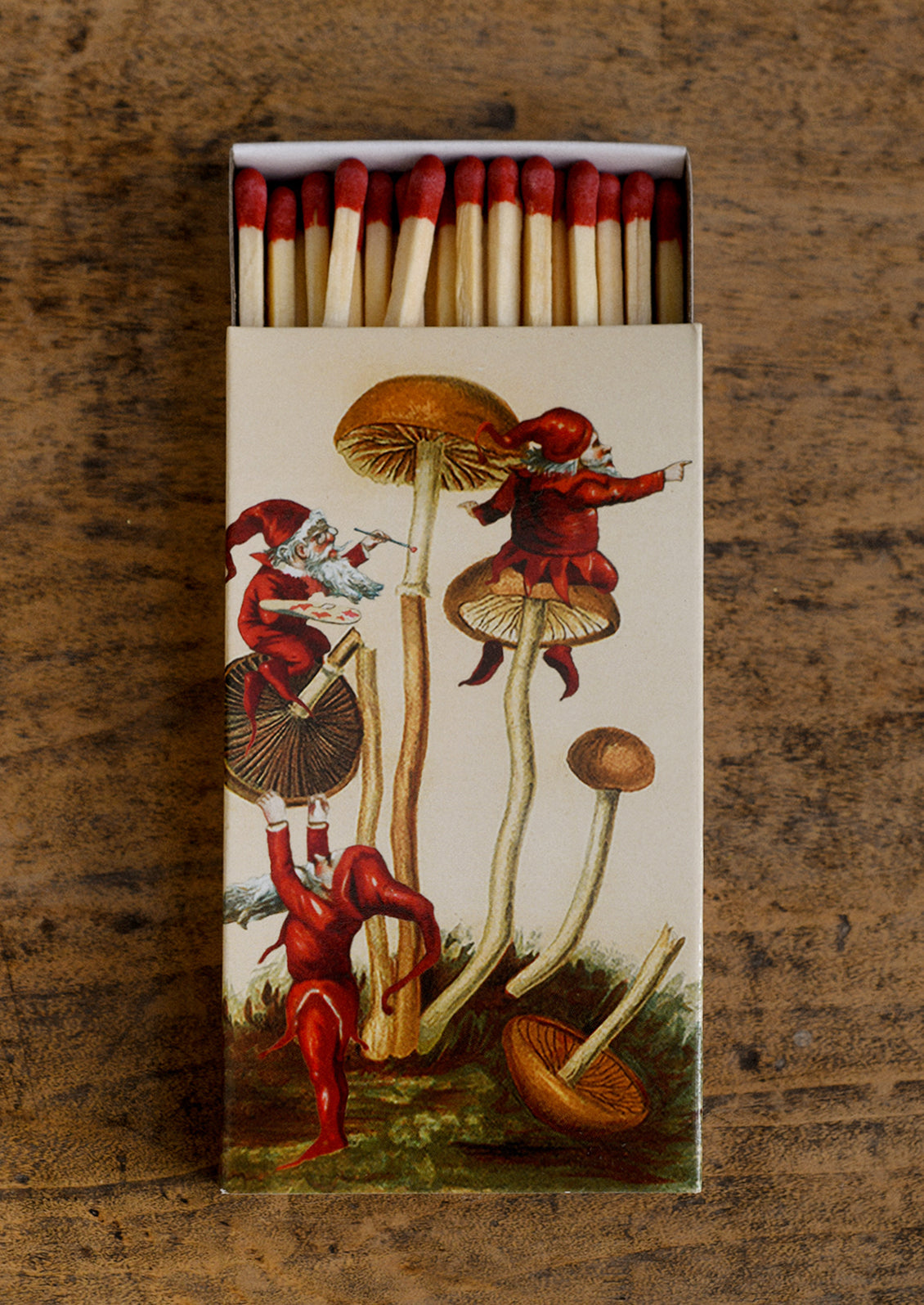 Merry Mushrooms Matchbox