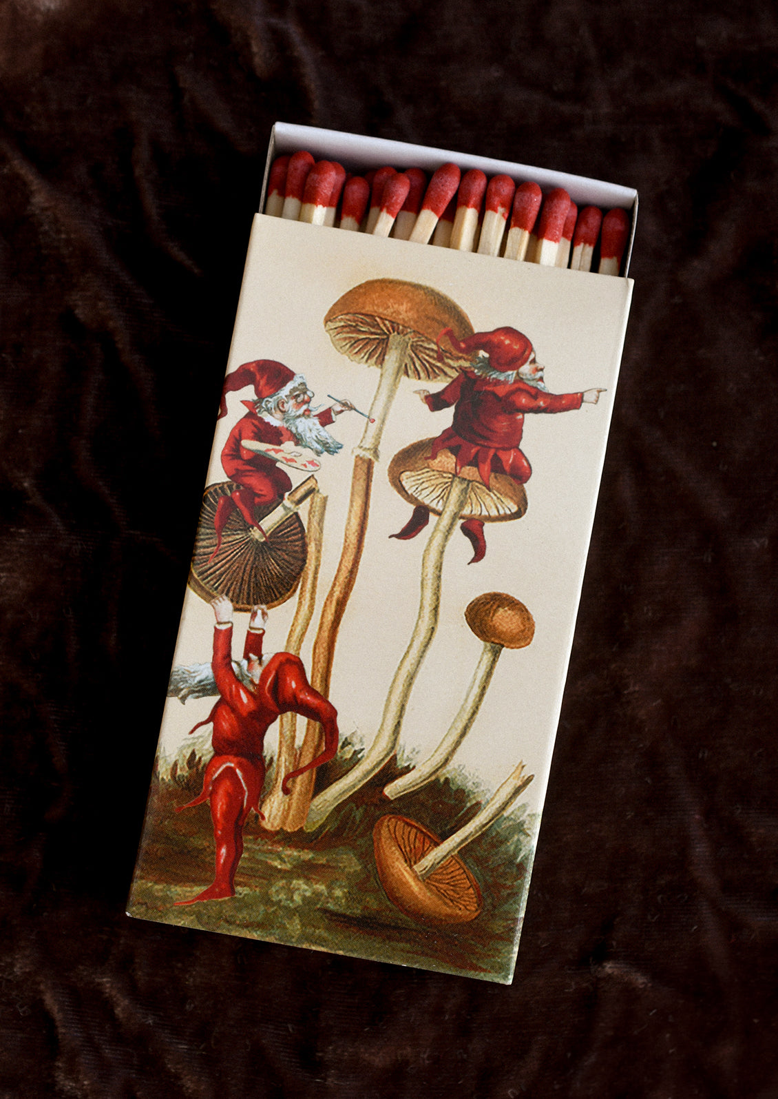 Merry Mushrooms Matchbox
