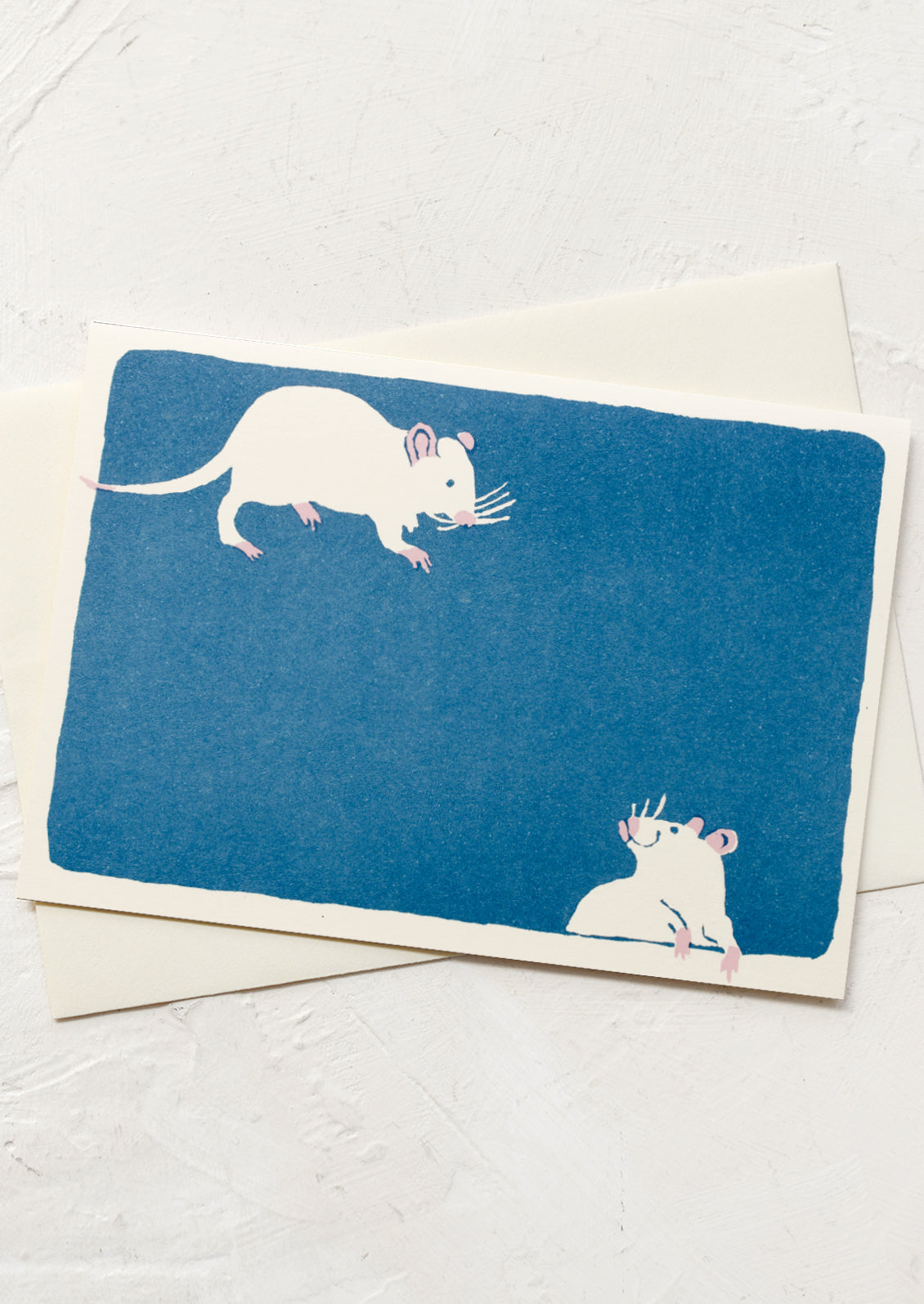 Mischievous Mice Blank Card