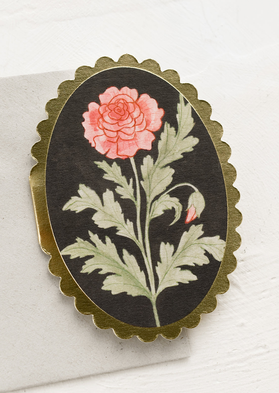 Framed Floral Mini Card