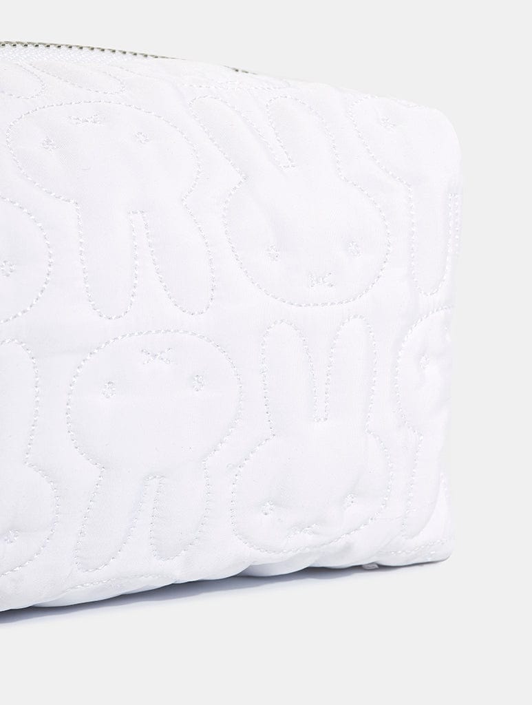 Miffy x Skinnydip Quilted Makeup Bag