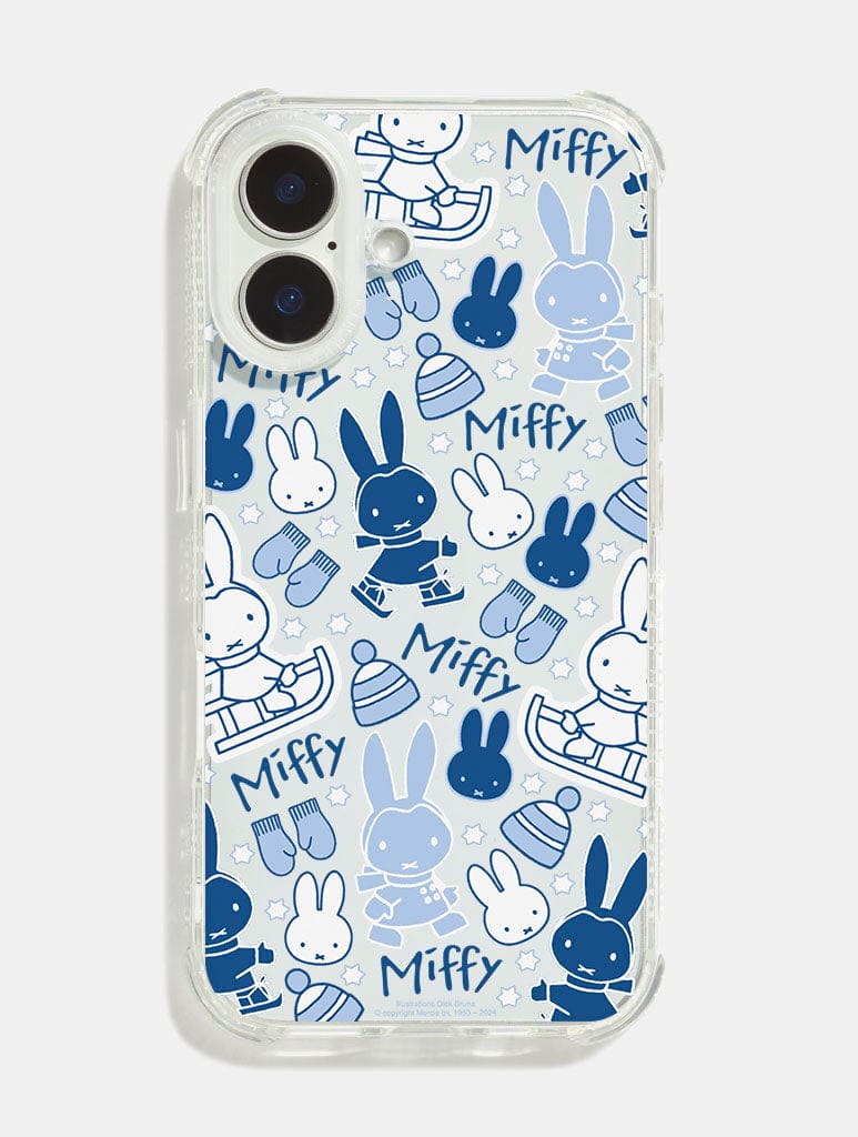 Miffy x Skinnydip Blue Ski Shock iPhone Case