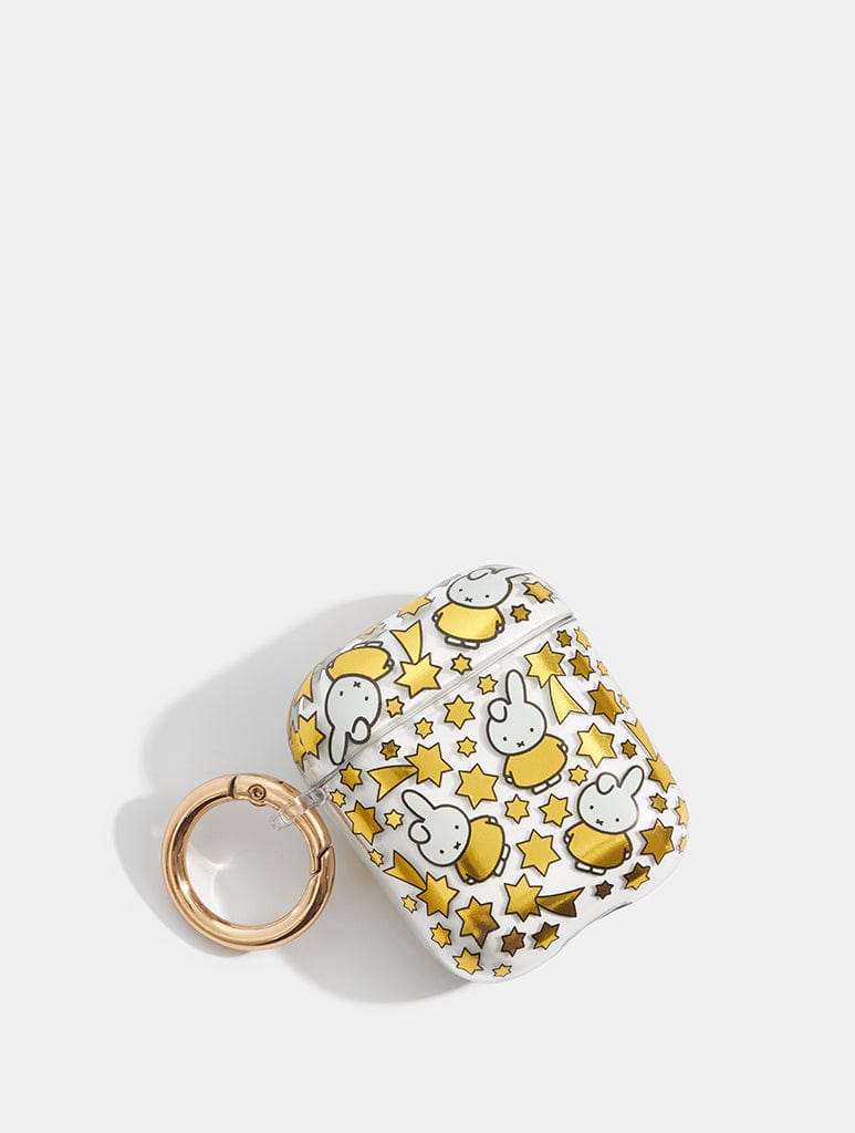Miffy x Skinnydip Gold Celestial AirPods Case