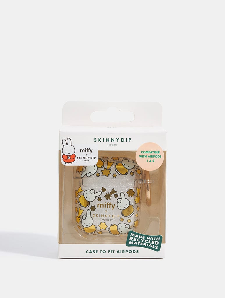 Miffy x Skinnydip Gold Celestial AirPods Case
