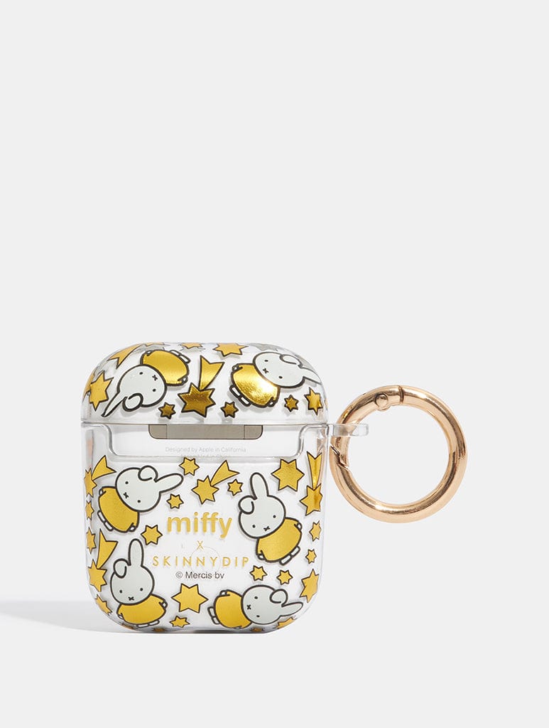 Miffy x Skinnydip Gold Celestial AirPods Case