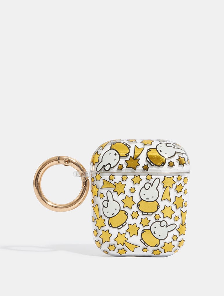 Miffy x Skinnydip Gold Celestial AirPods Case