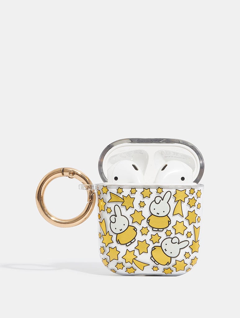 Miffy x Skinnydip Gold Celestial AirPods Case
