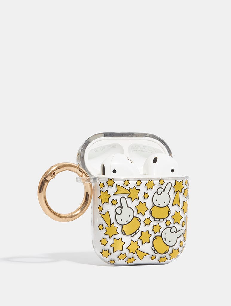 Miffy x Skinnydip Gold Celestial AirPods Case