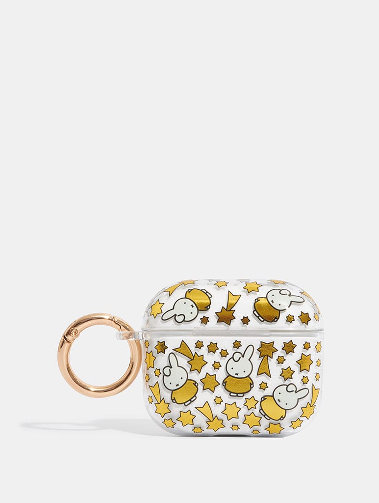 Miffy x Skinnydip Gold Celestial AirPods Case