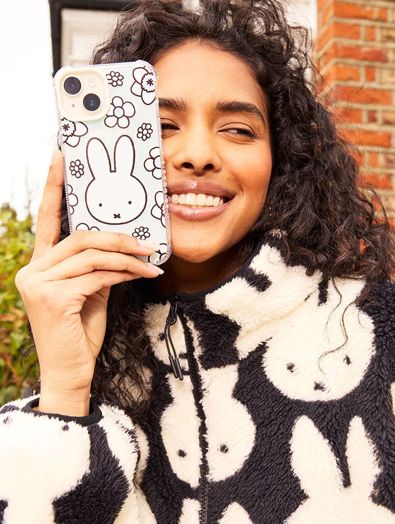 Miffy x Skinnydip Tinted Floral Case