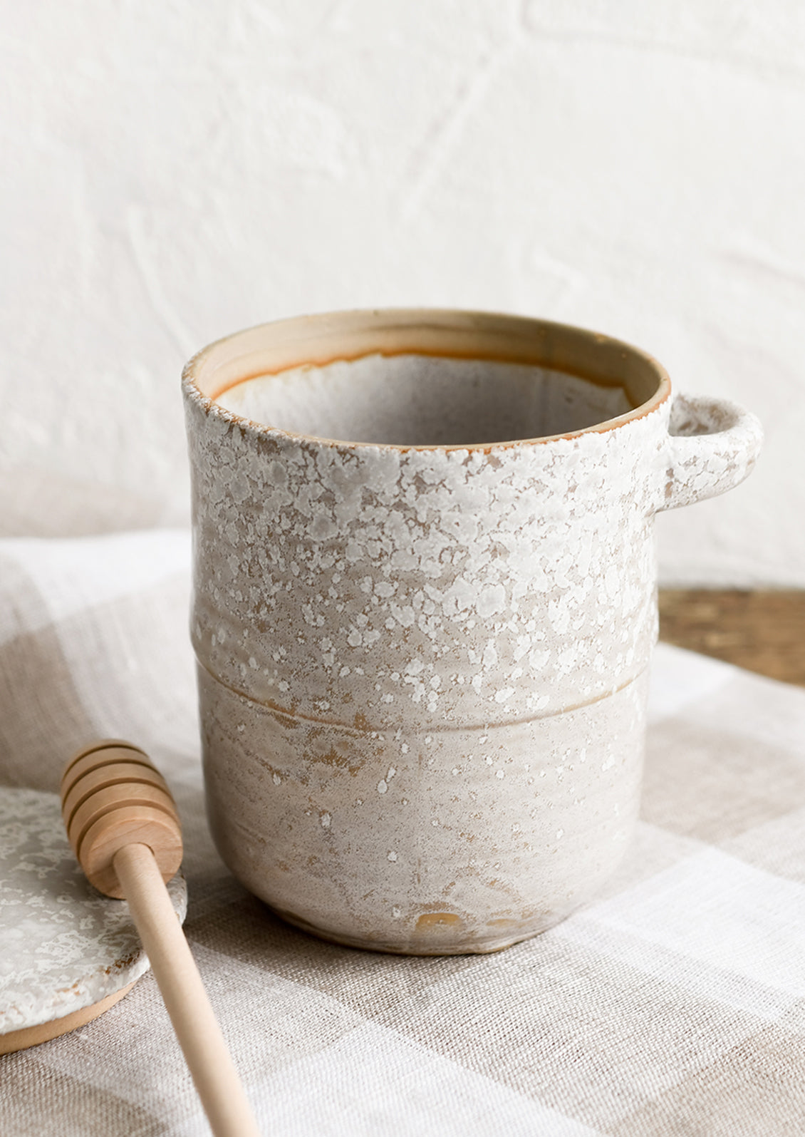 Mikado Ceramic Honey Jar