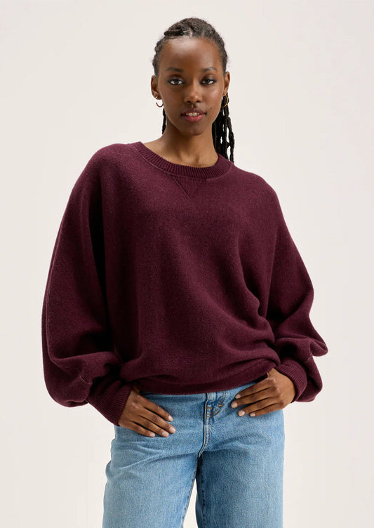 Milos Jersey Knit Sweater
