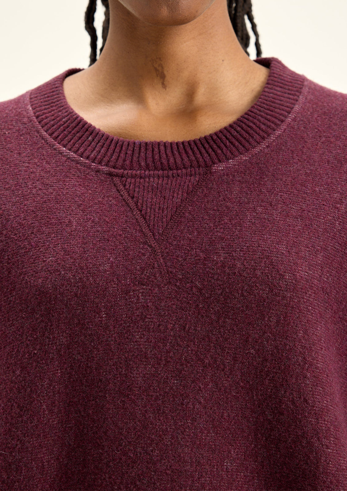 Milos Jersey Knit Sweater