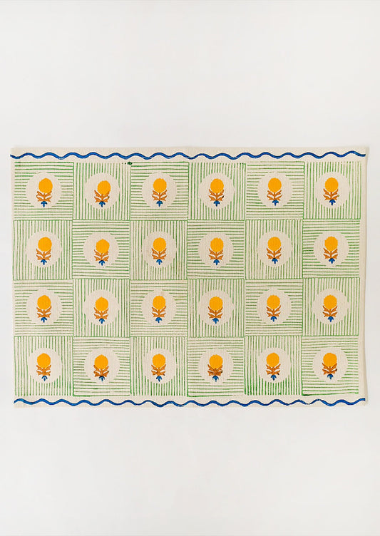 Minali Block Printed Placemat