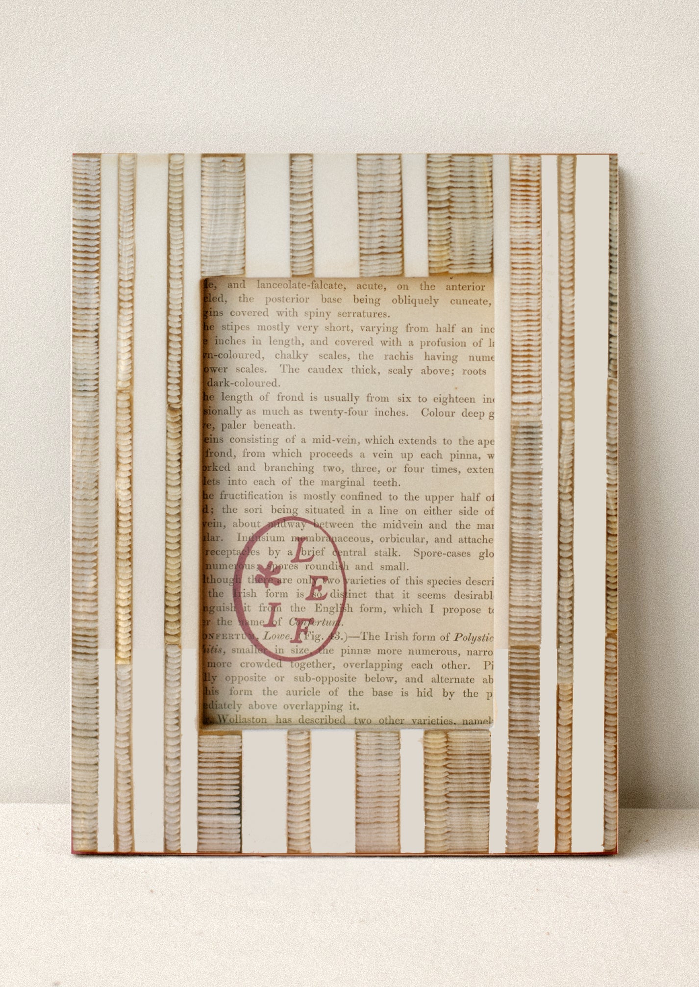 Minato Striped Picture Frame