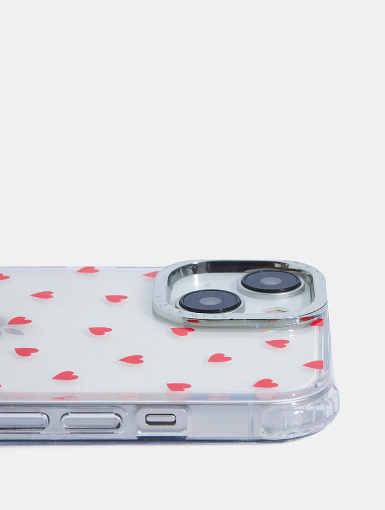 Mini Ditsy Hearts Shock iPhone Case