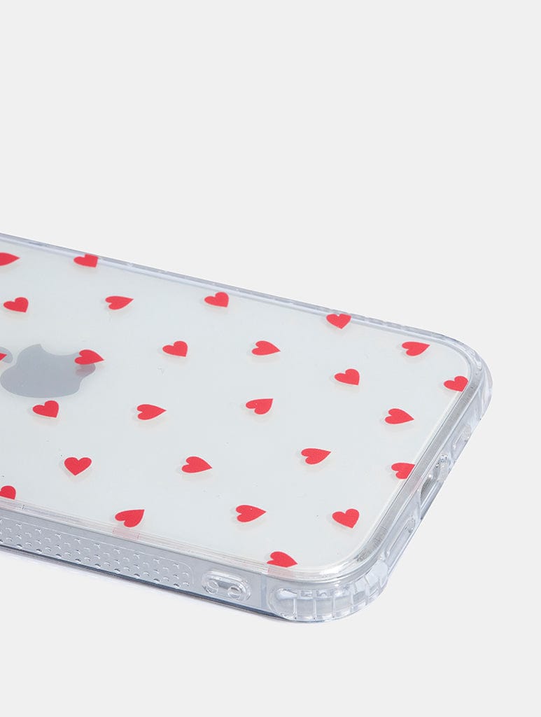 Mini Ditsy Hearts Shock iPhone Case