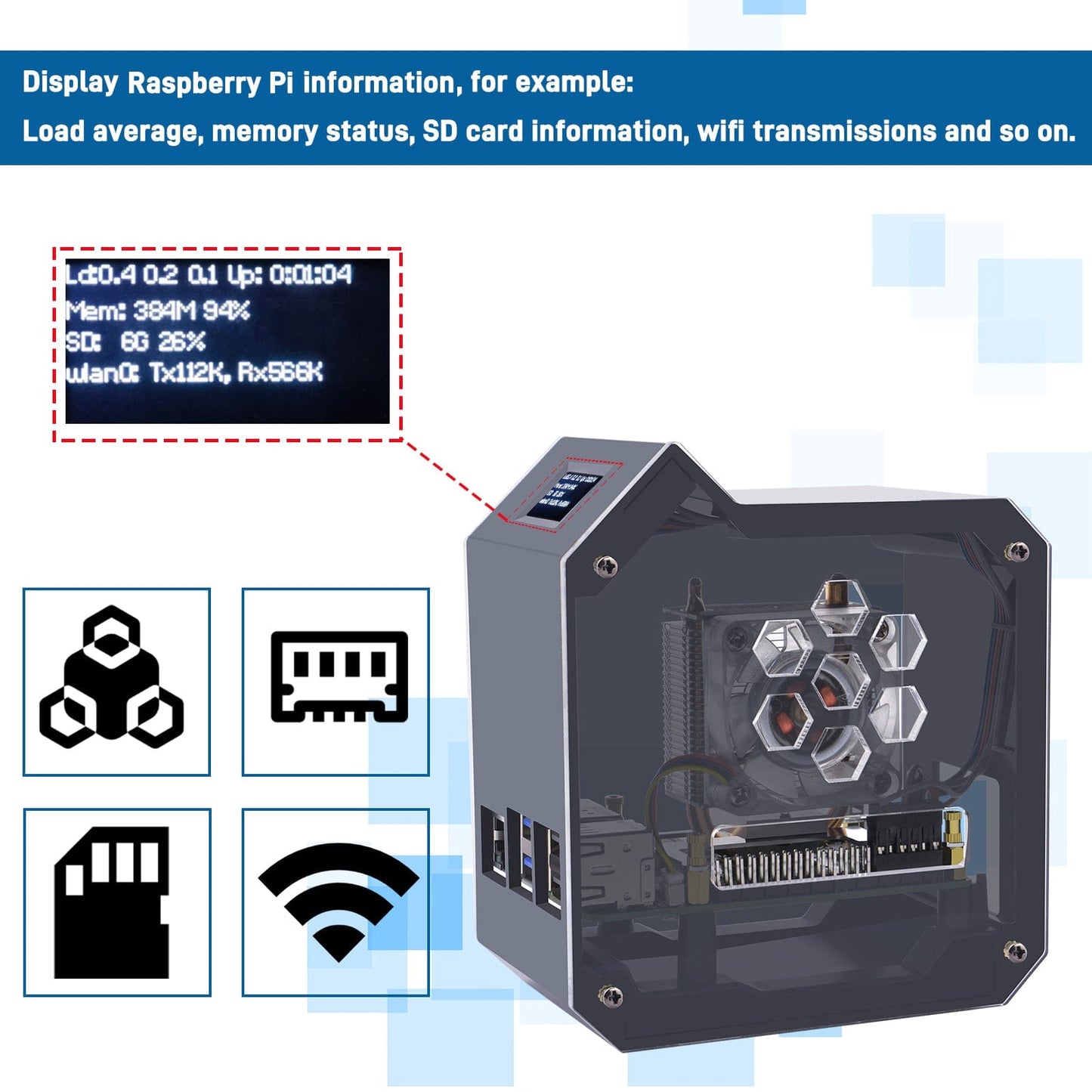 Mini Tower Kit for Raspberry Pi 5