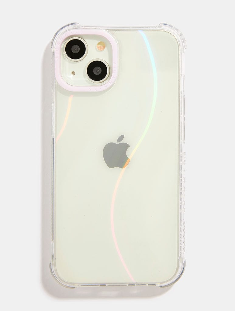 Minimal Holo Wave Shock iPhone Case