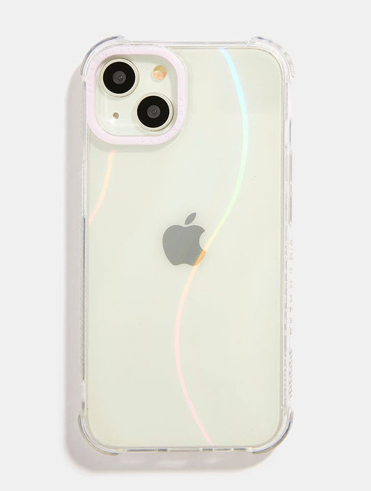 Minimal Holo Wave Shock iPhone Case