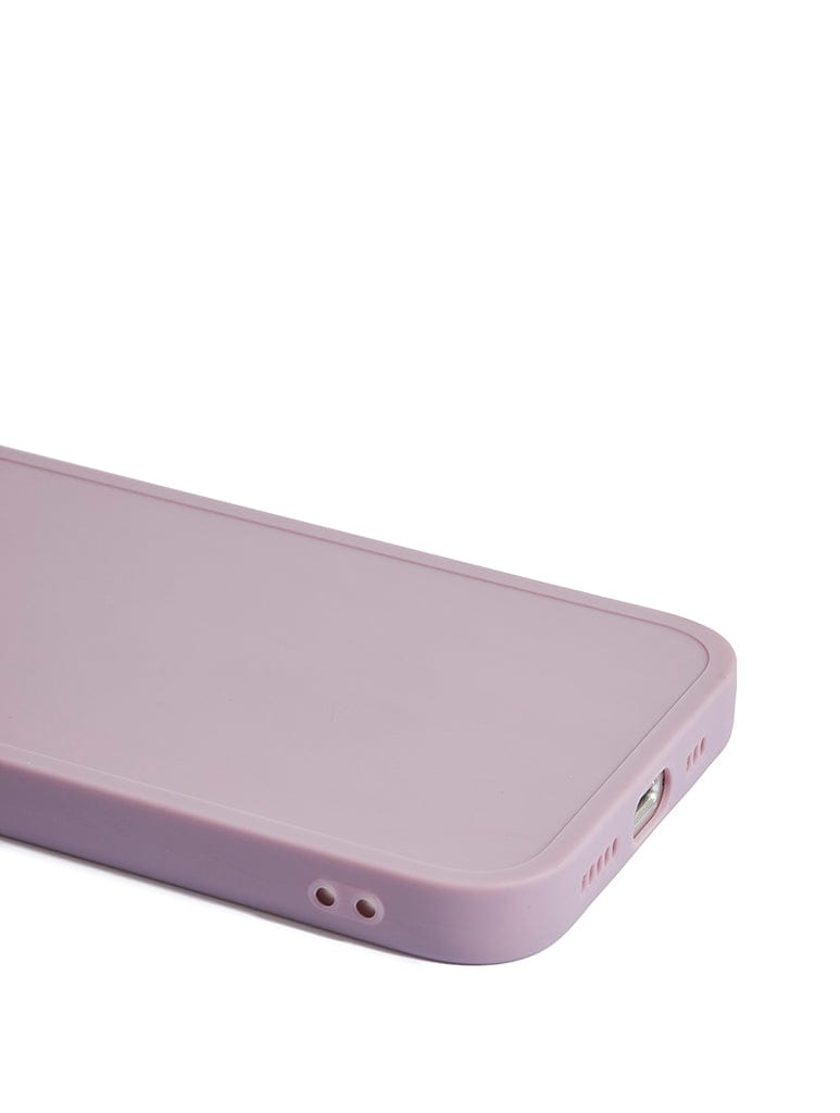 Minimal Lilac Full Coverage Case