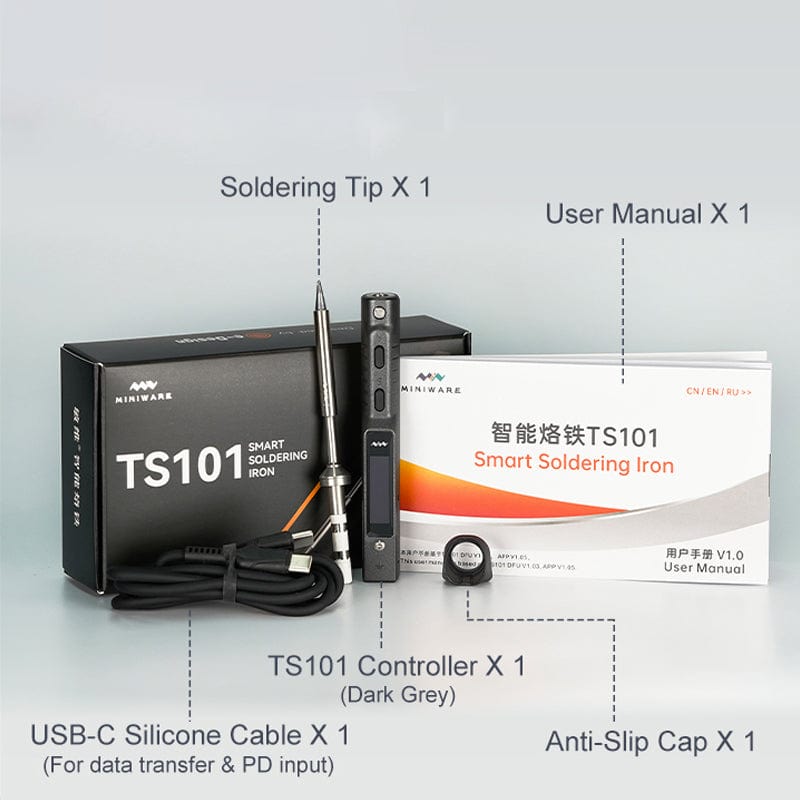 Miniware TS101 Smart Soldering Iron
