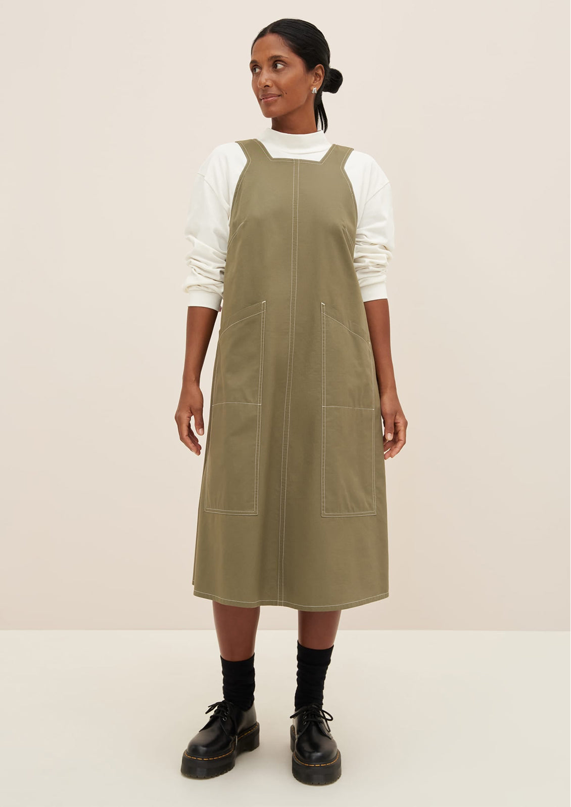 Mirror Apron Dress