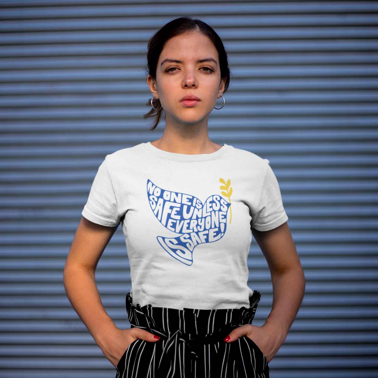 Limited Edition No One Is Safe Unless Everyone Is Safe Unisex Tee