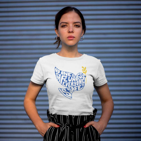 Limited Edition No One Is Safe Unless Everyone Is Safe Unisex Tee