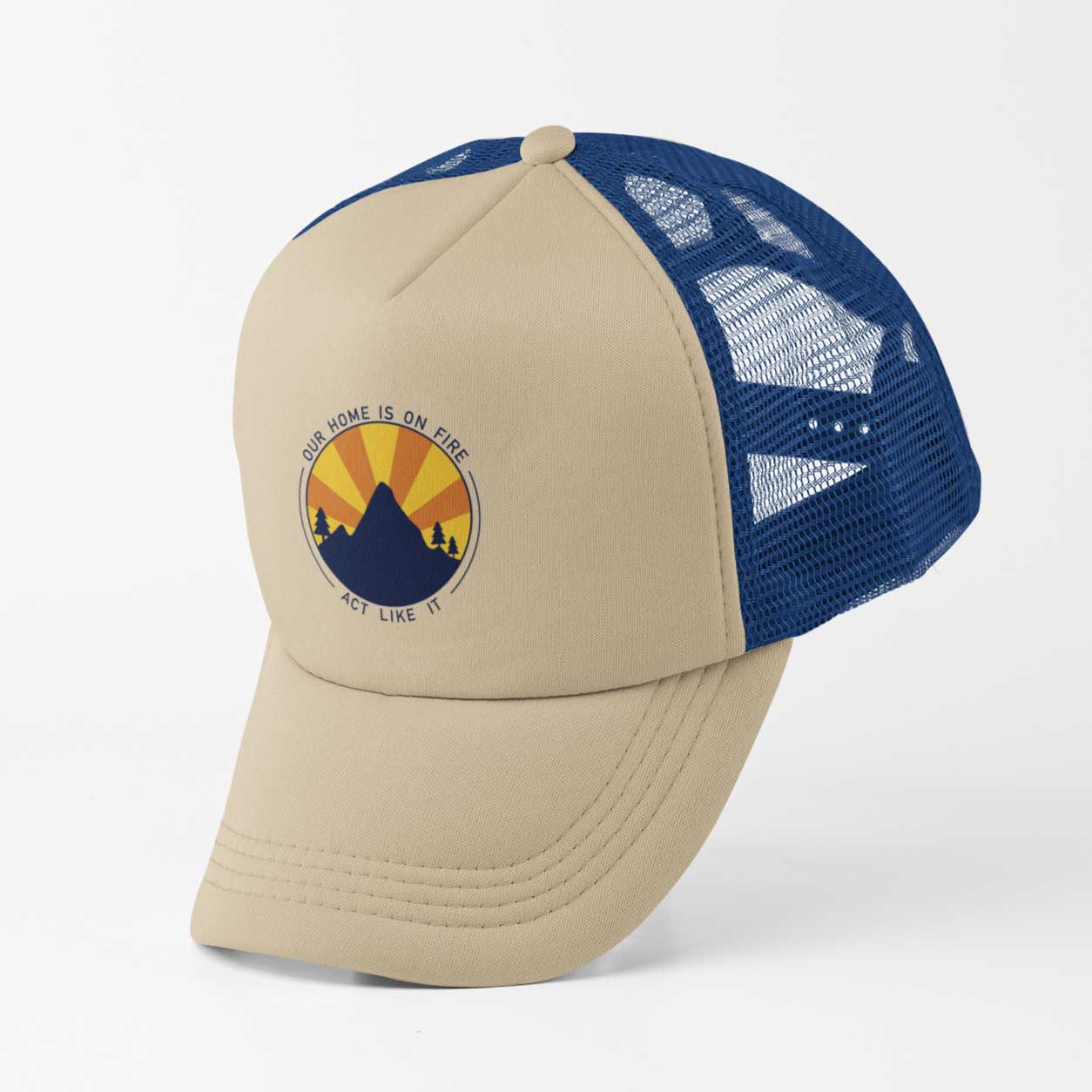 Our Home Is On Fire Trucker Cap