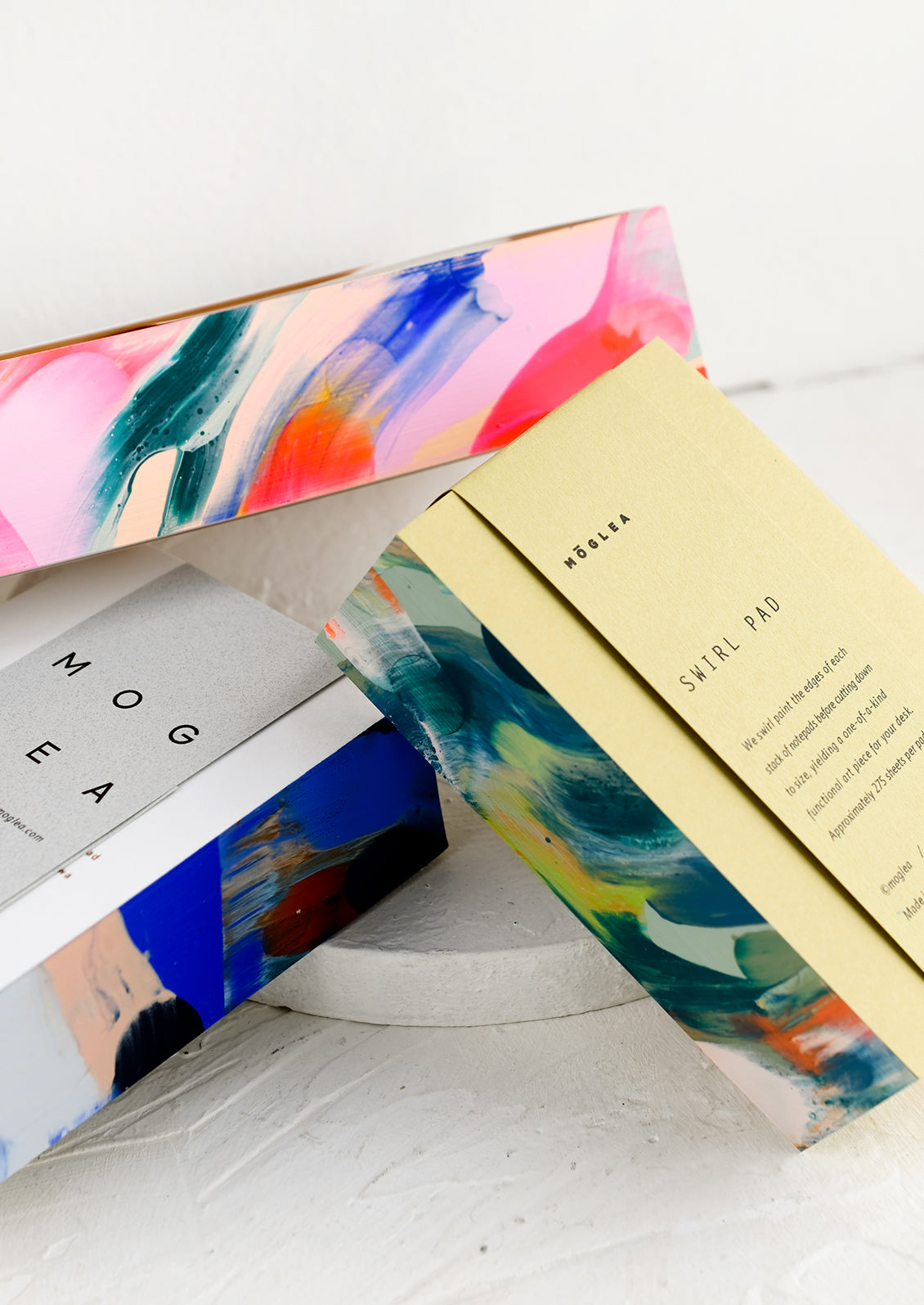 Swirl Painted Note Block