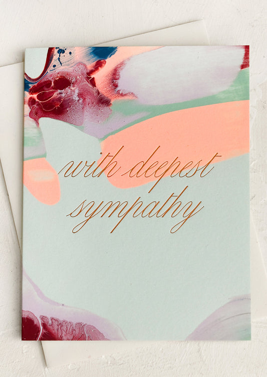 With Deepest Sympathy Card