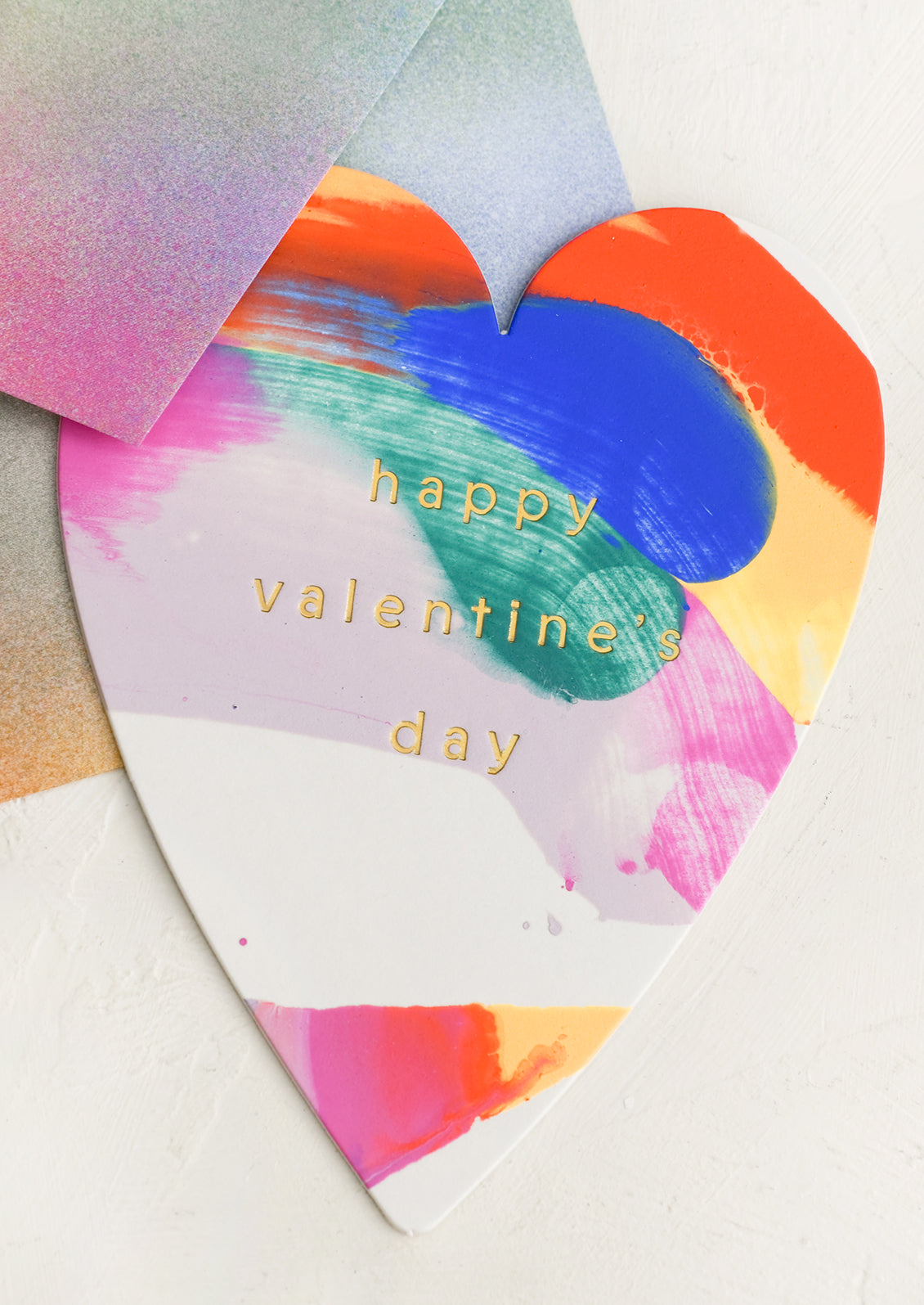 Sunset Heart Valentine's Day Card