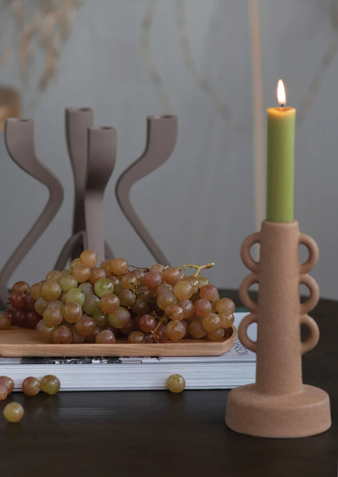 Mona Taper Candle Holder