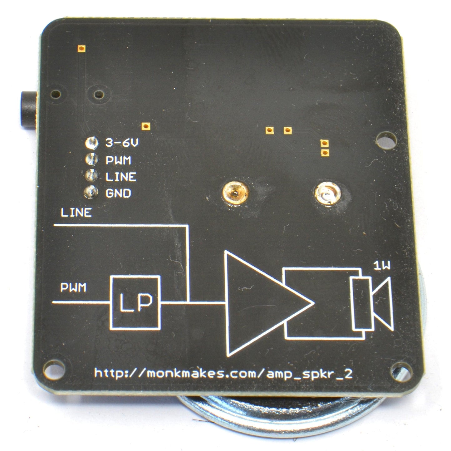 Monk Makes Amplified Speaker 2