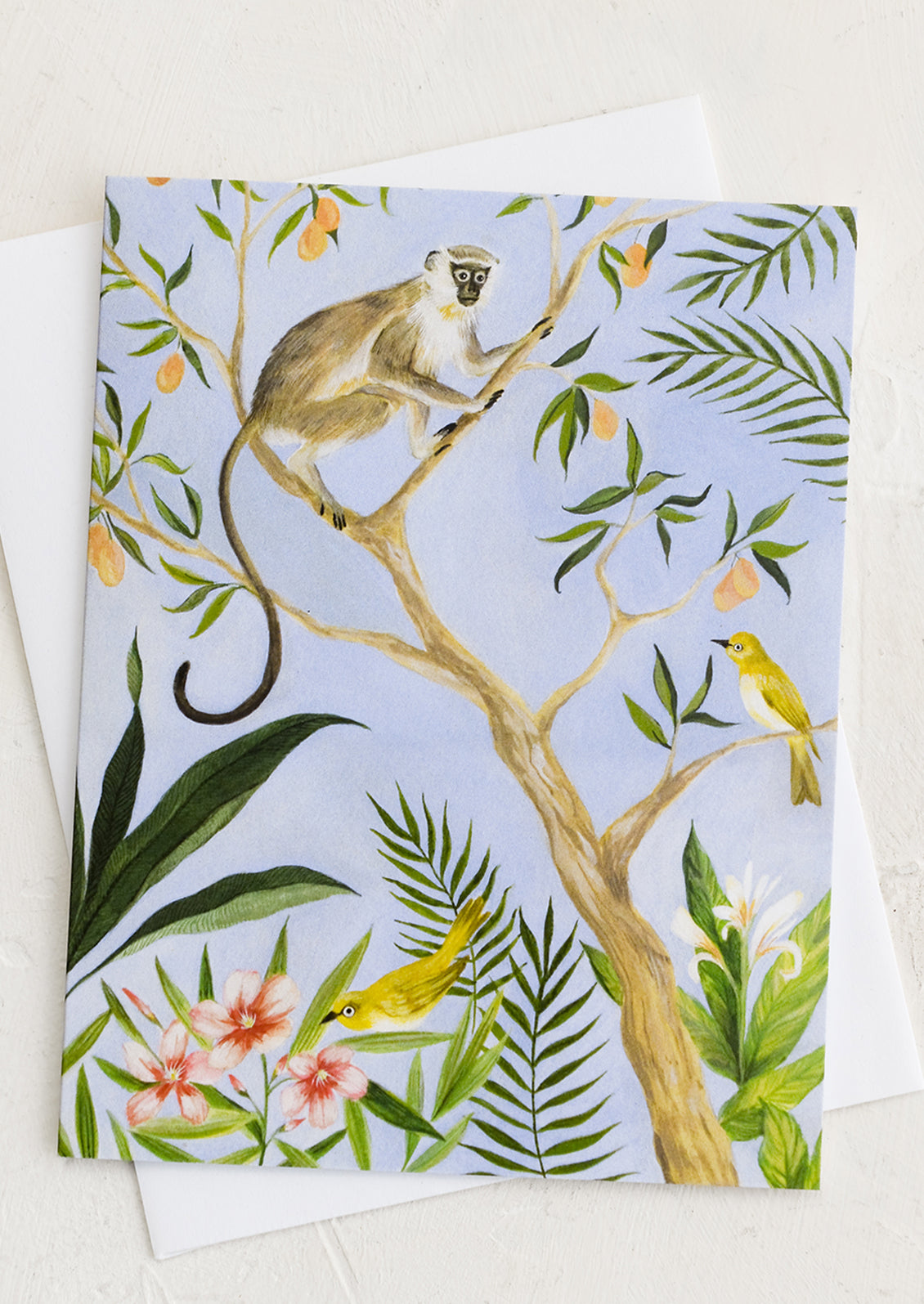 Monkey in the Trees Card