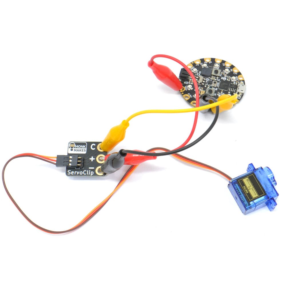 MonkMakes Servo Clip