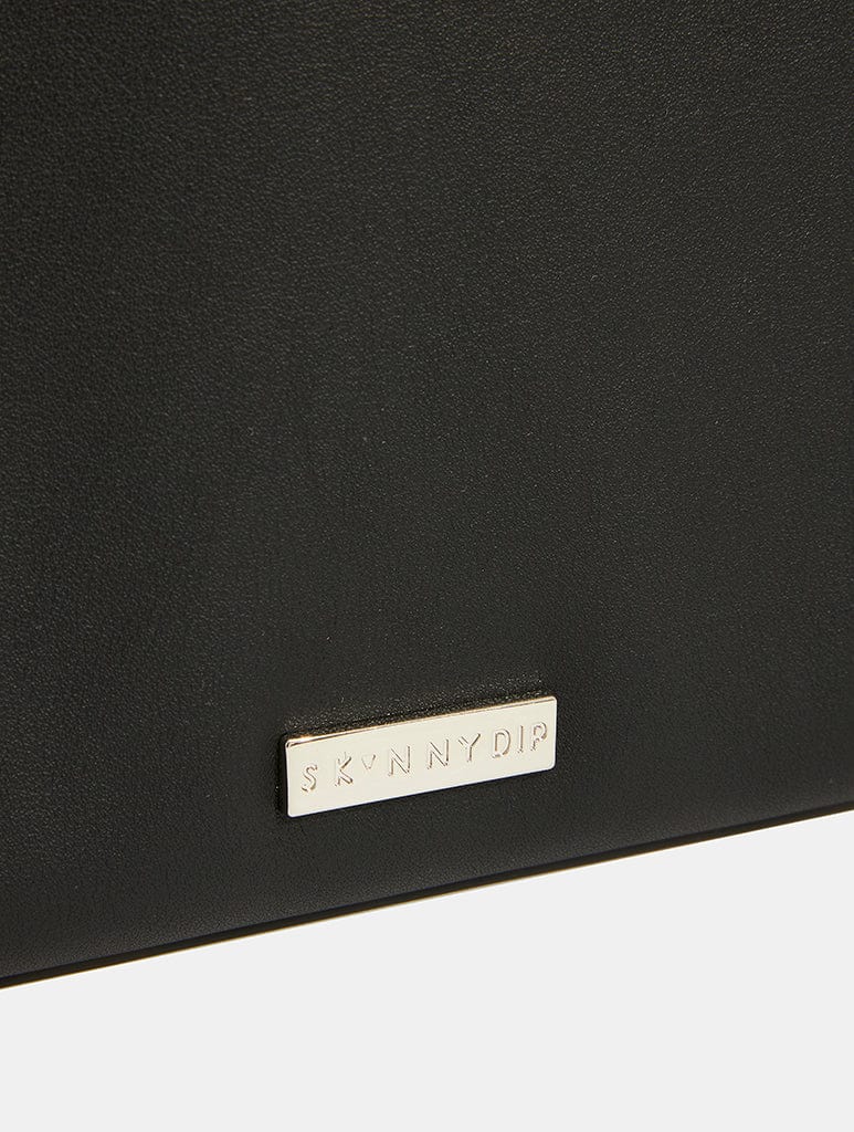 Monochrome Wave Fuzzy Laptop Case