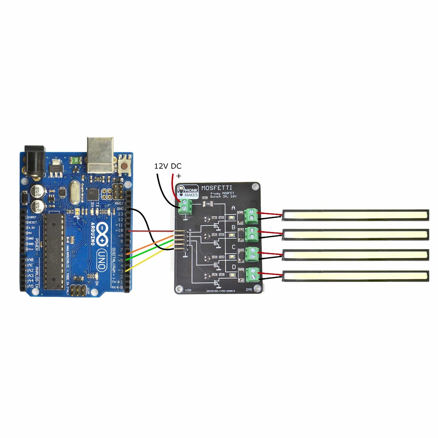 Mosfetti - 4-Channel MOSFET Driver