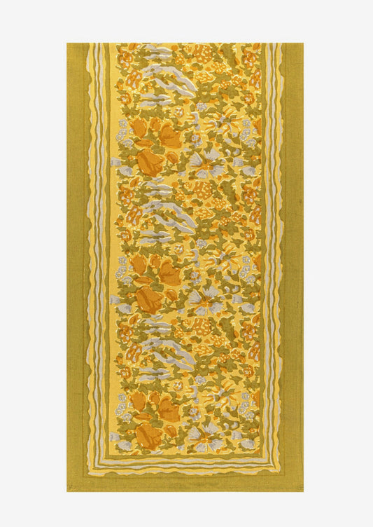 Jardin de Moutarde Table Runner