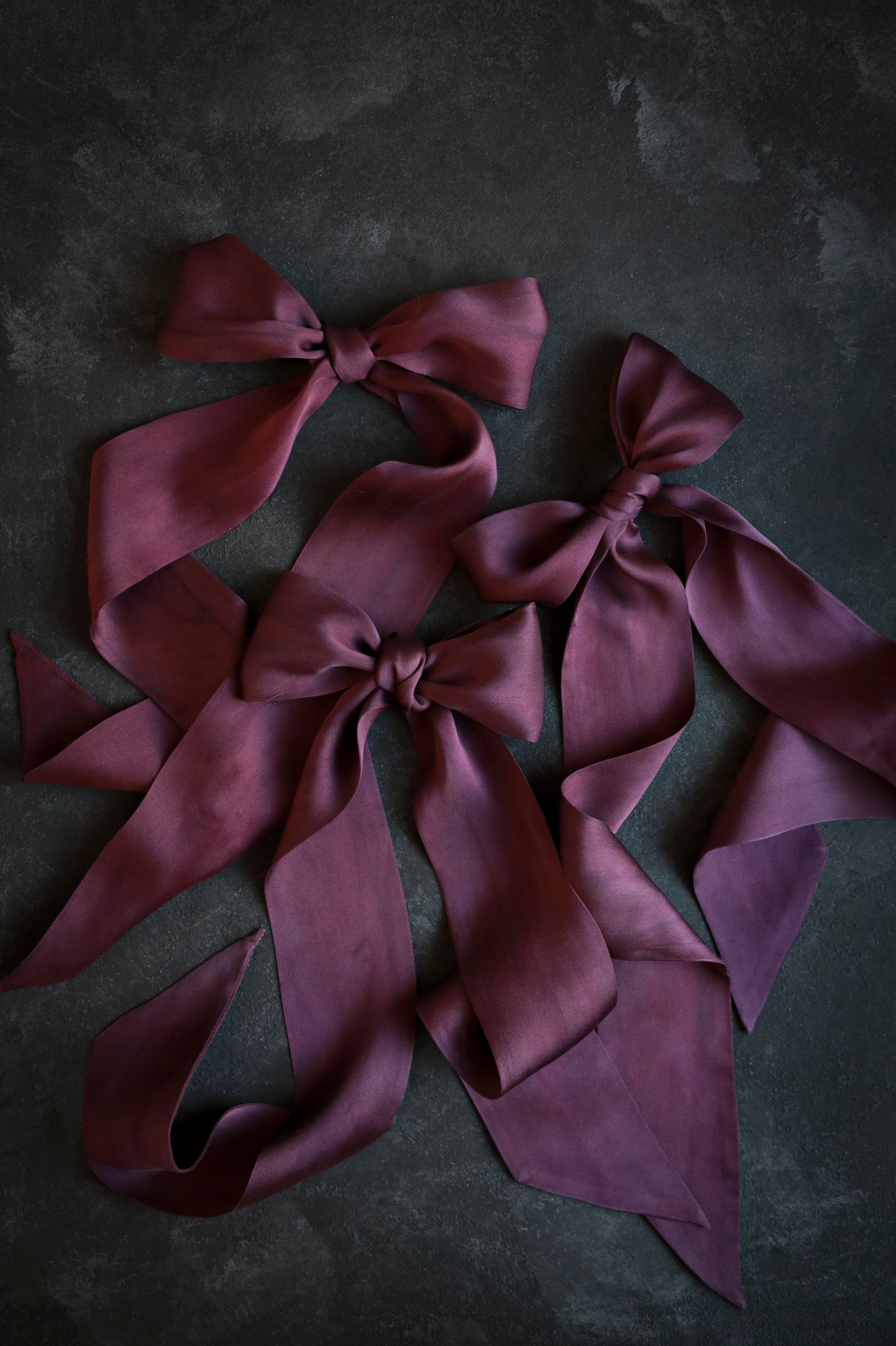 Plant Dyed Silk Twilly / Mulberry